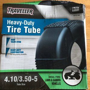 Traveller 4.10/3.50-4 Heavy Duty Tire Inner Tube TR87 Stem